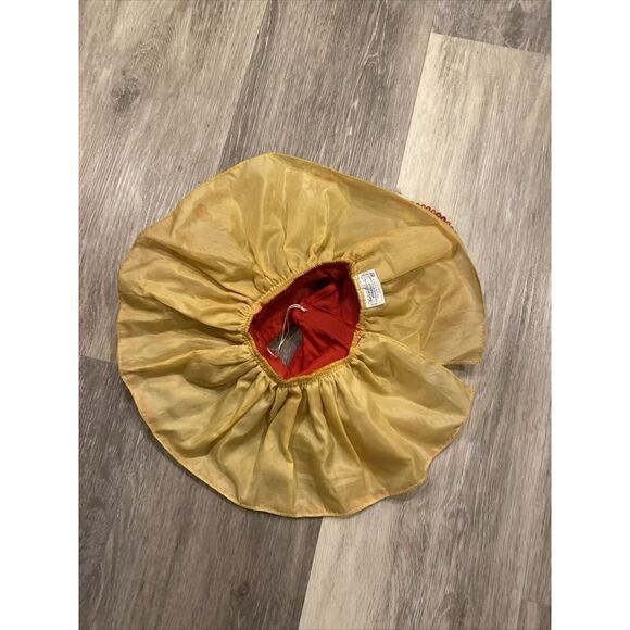 Build A Bear Red and Yellow Dress Sparkles Halter Fancy Party Skirt - Picture 6 of 9